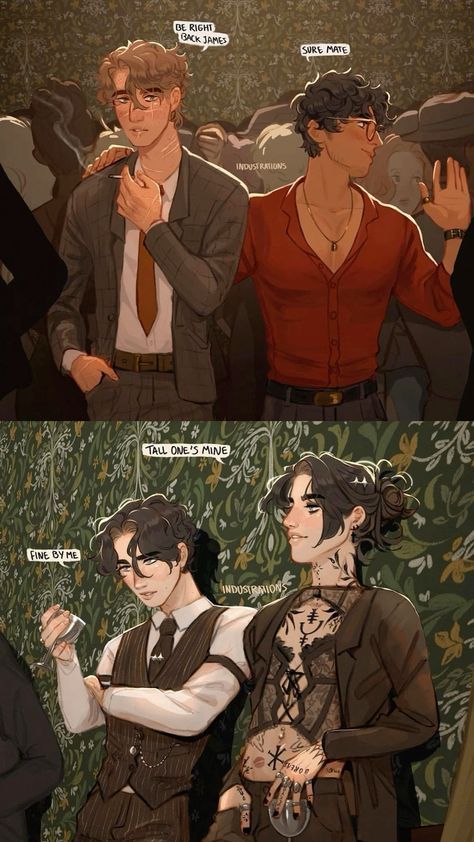 Remus Lupin X Sirius Black Fanart, Remus Marauders Era, Lupin And Sirius Fanart, James Potter And Sirius Black Fan Art, James Sirius And Remus Fanart, Harry Potter Remus And Sirius, Regulus And Sirius Fanart, Remus Lupin And Sirius Black Fanart, Sirius Black In A Dress Fanart