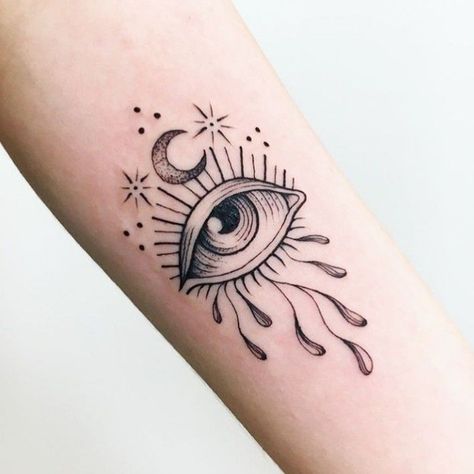 Eye Tattoo Black Women, Sci Fi Tattoos, 3rd Eye Tattoo, Tattoo Black Women, Third Eye Tattoos, Eyeball Tattoo, Cool Chest Tattoos, Tattoo Black, Subtle Tattoos