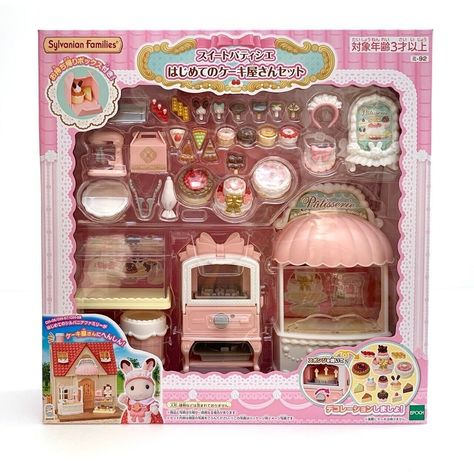 Sylvanian Families Sweet Patissier My First Cake Shop Set MI-92 Calico Critters | eBay Stuff To Collect, Calico Critters Japan, Sylvanian Families Set, Calico Critters Sets, Calico Critters Diy, Calico Critters House, Quick Birthday Gifts, Critters 3, Calico Critters Families