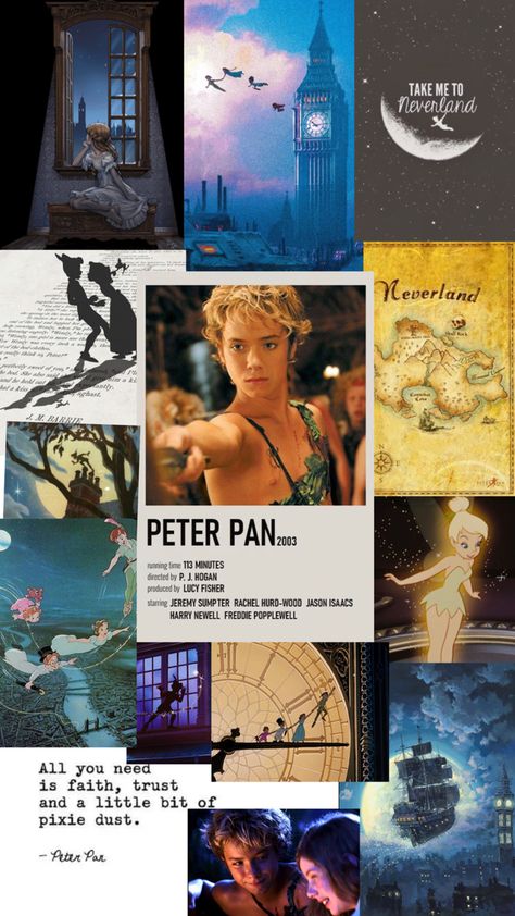 Aesthetic Peter Pan, Never Land Aesthetic, Vintage Peter Pan, Neverland Peter Pan Aesthetic, Childhood Aesthetic Kids, Peter Pan Moodboard, Peter Pan Aesthetic Wallpaper, Peter Pan Iphone Wallpaper, Neverland Wallpaper Peter Pans