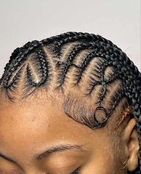 Fulani Braids Hairstyles With Color, Braids Stitch, Press On Nail Art, Nail Almond, Black Hair Afro, Feedin Braids, London Hair, Kids Hairstyle, Black Afro