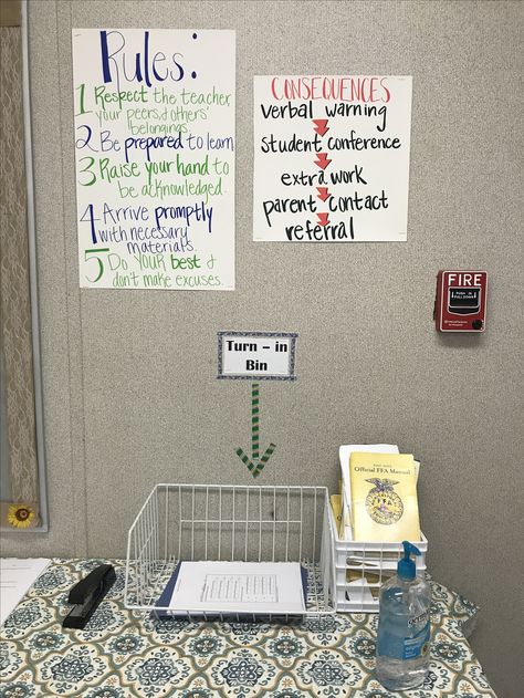 Classroom Turn In Bins, Ffa Classroom Decorations, Ag Teacher Classroom Ideas, Agriculture Classroom Decorations, Ffa Classroom, Future Agriculture, Agriculture Classroom, Ag Classroom, Ffa Ideas