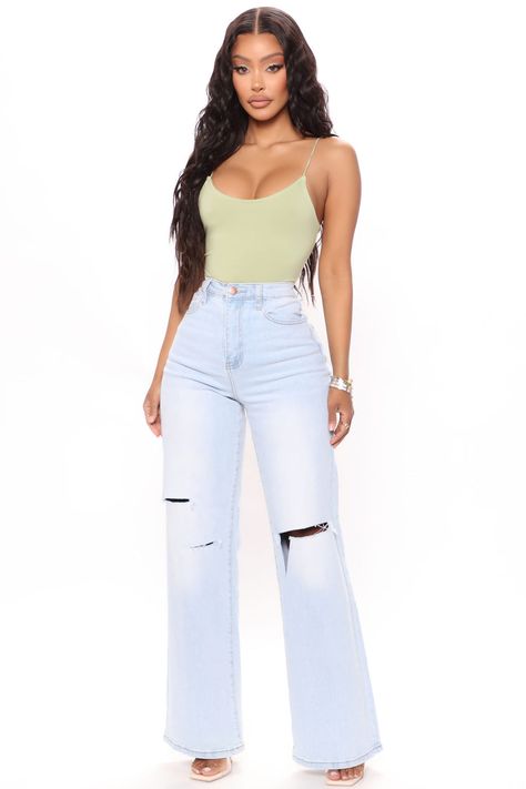 Off White Fashion, Fashion Nova Outfits, Cami Bodysuit, Square Neck Top, Bodysuit Fashion, Fancy Outfits, Basic Tops, White Fashion, Ribbed Fabric