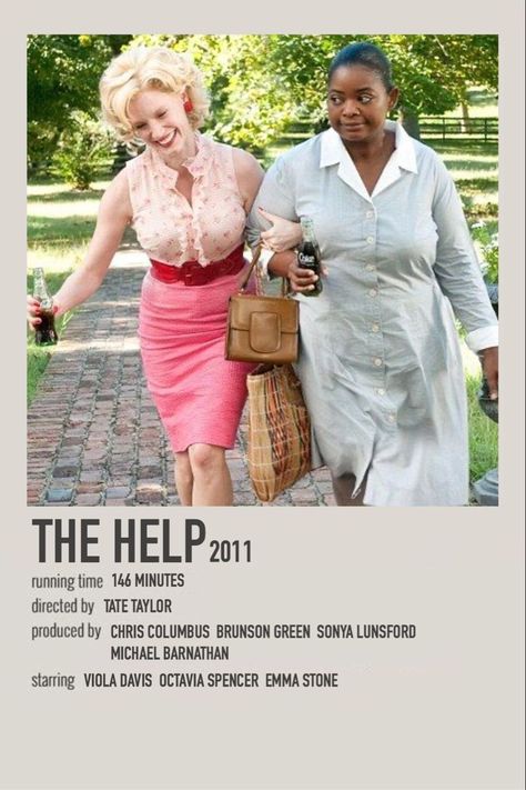 Movie Covers Poster, Popular Movie Posters, Best Comfort Movies, Movie Polorid Posters, Alternate Movie Posters, The Help Movie Poster, Movies Posters Aesthetic, Comforting Movies, Movie Aesthetic Poster