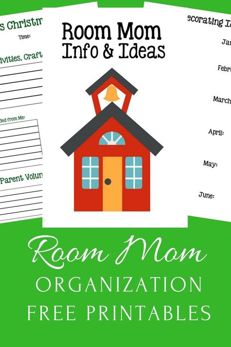 Room Mom Ideas, Organizing Printables, Preschool Rooms, Parenting Organization, Parents Room, Mom Ideas, Room Mom, Parenting Videos, Parenting Inspiration