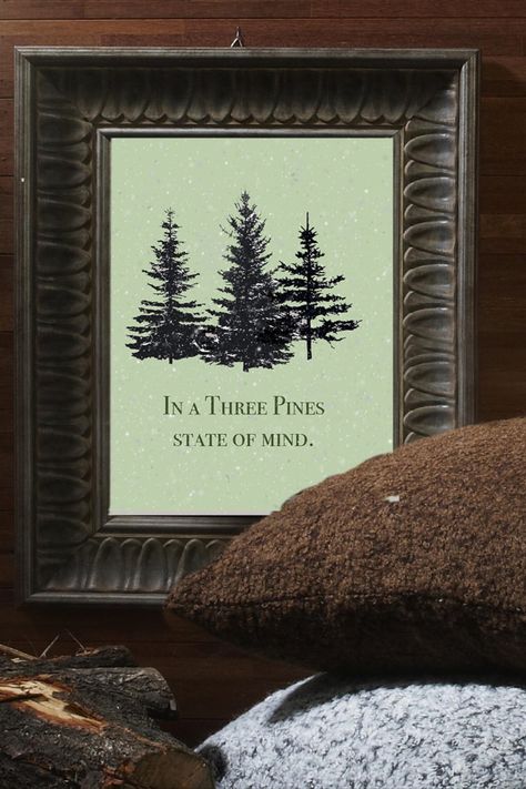 I love the Three Pines Series by Louise Penny!! This little picture is minimalist and makes me feel cozy. Three Pines Louise Penny, Three Pines, Louise Penny, Christmas 2024, Gifts Christmas, Penny, Christmas Gifts, Fan Art, Christmas