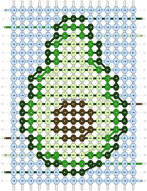 Avocado Bracelet Pattern, Stitch Drawings, String Bracelet Patterns, Lilo And Stitch Drawings, Avocado Seed, Stitch Drawing, Bracelets Patterns, Diy Bracelets Patterns, Pattern Steps