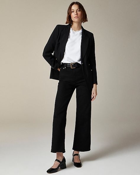 Women's Denim | J.Crew Jcrew Style Inspiration 2024, J Crew Work Outfits Women, J Crew Aesthetic, J Crew Outfits, List Inspiration, Office Vibes, The Best Jeans, Best Jeans, Work Outfits Women