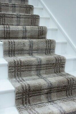 Long Hallway Rug, Tartan Carpet, Lists Ideas, Staircase Runner, Large Living Room Rugs, Hall Carpet, Stair Rods, Long Hallway, Green Flooring