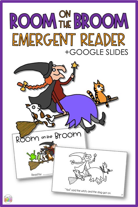 Room On A Broom, Guided Reading Strategies, Books For Beginning Readers, Room On The Broom, Julia Donaldson, Early Reading Skills, Interactive Read Aloud, Halloween Preschool, A Broom