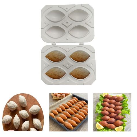 Meatball Stuffing Mold, Manual Meat Processor Kibbeh Meatloaf Maker Attachment Tart Molds, Egg Tart, Muffin Pan, Meatloaf, Meatballs, Tart, Molding, Egg, Meat