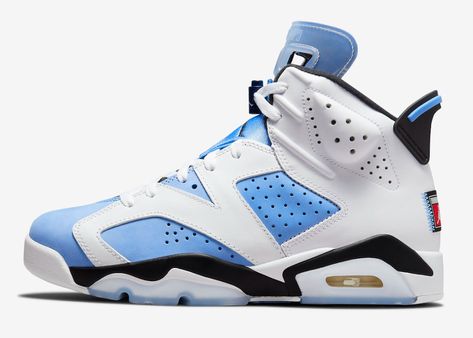 Air Jordan 6 UNC CT8529-410 2022 Release Date - Sneaker Bar Detroit Unc University, Air Jordan 6 Retro, Nike Air Jordan 6, British Khaki, Jordan Model, Jordan 6 Retro, Air Jordan 9, Air Jordan 6, Air Jordan 3