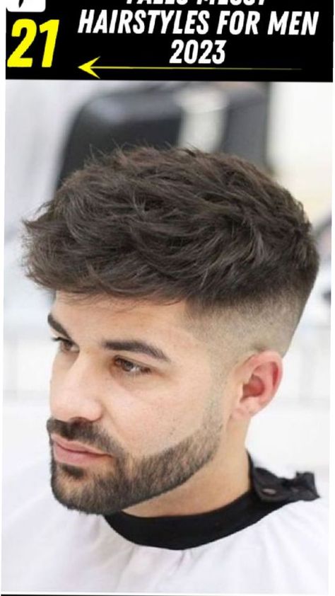 Fade Messy Hair Men, Hair Style For Men’s, Haircuts For Messy Hair, Short Messy Hairstyles Men, Best Hairstyles For Men New Looks, Haircut For Messy Hair, Hearstyle Men, Hair Styles Boys Men, Medium Messy Hairstyles For Men