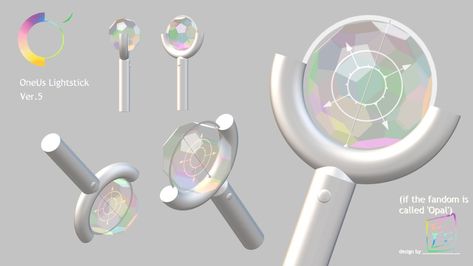 Fanmade Lightstick, Lightstick Ideas, Scripting Ideas, Kpop Merchandise, Music Accessories, Kpop Entertainment, Fantasy Jewelry, Electronic Products, Design