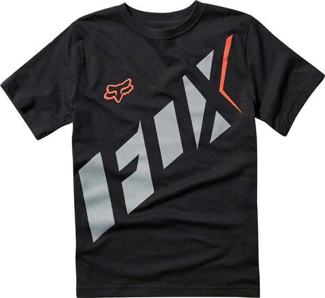 Fox Racing Logo, Racing Logo, Typography Graphic, Fox Racing, Red Bull, Boy's Clothing, Black Tee, Mockup, Dj