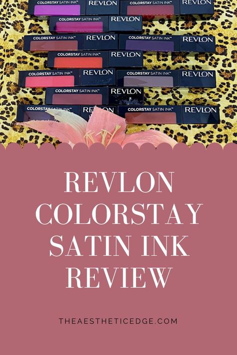 Explore Revlon ColorStay Satin Ink with vibrant swatches and an insightful review. Discover long-lasting, satin perfection for your lips! Revlon Colorstay Satin Ink, Light Pink Lipstick, Mauve Lips, Lipstick For Fair Skin, Nyx Soft Matte, Revlon Super Lustrous Lipstick, Bright Red Lipstick, Faux Hair, Nyx Lipstick