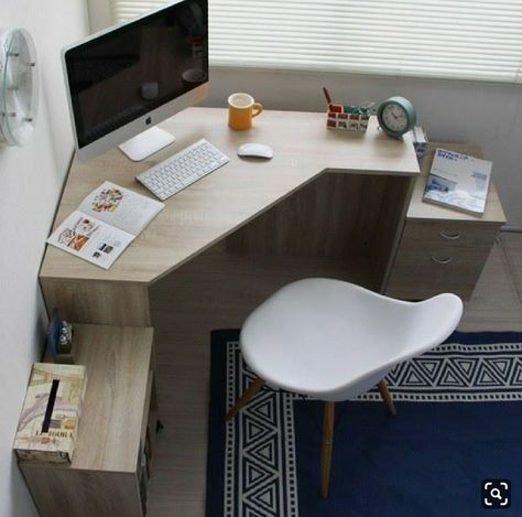 Study Table Designs, Small Home Offices, Study Room Decor, Home Office Setup, Home Office Space, Small Office, Space Saving Furniture, Desk Design, Home Room Design