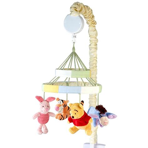 Winnie The Pooh Mobile, Pooh Mobile, Disney Baby Nurseries, Mobile For Crib, Storybook Nursery, Pooh Nursery, Piglet Eeyore, Winnie The Pooh And Friends, Winnie The Pooh Nursery