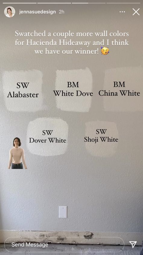 Shoji White, Dover White, Alabaster White, English Tudor, Paint Color Schemes, White Dove, White Doves, Wall Colors, Paint Colors