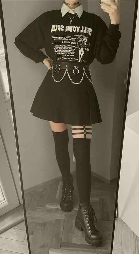 femboy outfit ideas Femboy Outfit, E Girl Outfits, Tomboy Outfits, Gothic Outfits, Goth Outfits, Alternative Outfits, Really Cute Outfits, Edgy Outfits, Grunge Outfits