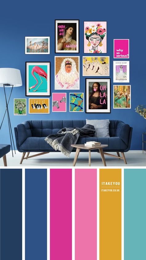 Lifestyle Colour Palettes Archives 1 - I Take You | Wedding Readings | Wedding Ideas | Wedding Dresses | Wedding Theme Maximalist Color Palette, Forest Foliage, Navy Blue Bedrooms, Color Combinations Home, Best Bedroom Colors, Color Palette Living Room, Bedroom Theme, Affordable Bedroom, Living Room Wall Color