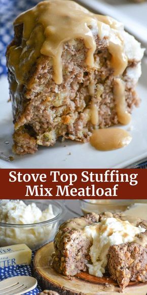 Stuffing Mix Meatloaf, Stovetop Meatloaf, Gourmet Meatloaf, Stuffing Meatloaf, Stove Top Stuffing Meatloaf, Stove Top Stuffing Mix, Stove Top Stuffing, Good Meatloaf Recipe, Best Meatloaf