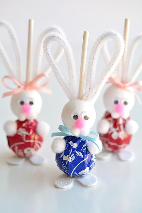 Diy Easter Gifts, Easy Easter Crafts, Easter Bunny Crafts, Easter Gifts For Kids, Easter Crafts Diy, Bunny Crafts, Crafts For Kids To Make, Easter Crafts For Kids, Easter Treats