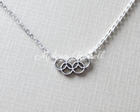 A personal favorite from my Etsy shop https://www.etsy.com/listing/105596825/olympic-rings-silver-necklace-rio-2016 Olympic Necklace, Olympic Rings, Michael Phelps, Rings Necklace, Winter Games, Charm Necklace Silver, Rings Silver, Sochi, Silver Charms