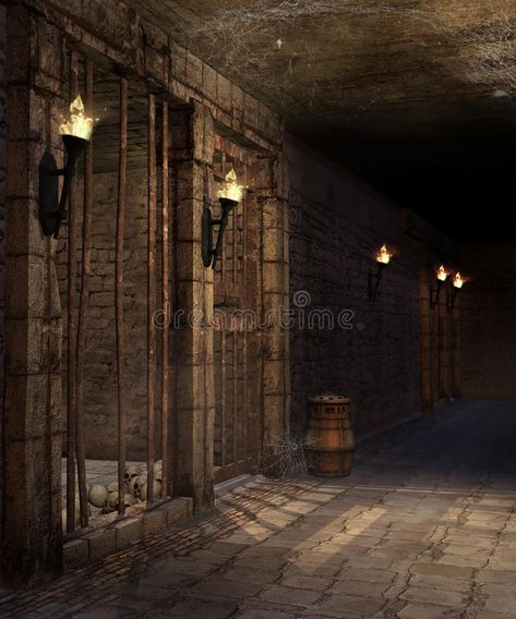 Castle Dungeon Aesthetic, Dungeon Corridor, Castle Corridor, Powerless Aesthetic, Medieval Dungeon, Castle Dungeon, Dungeon Aesthetic, Fantasy Country, Dungeon Room