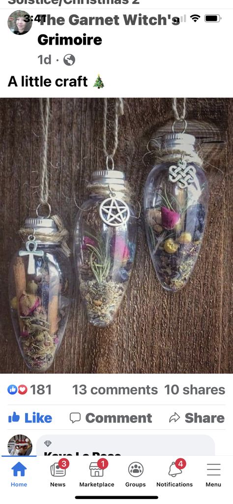 Pagan Crafts To Sell, Witchy Jewelry Diy, Witchy Things At Dollar Tree, Handmade Witchy Necklaces For Festivals, Witchy Ornaments, Pagan Door Wreath, Witchy Wreaths With Crystals, Solstice Decor, Viking Festival