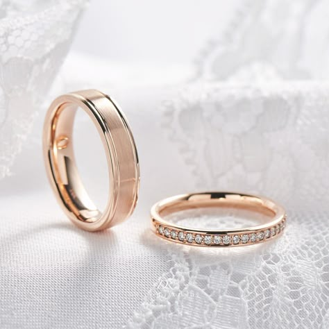 rings wedding ring engagement rings simple ring set ring finger nail design rings aesthetic gold ring jewelry ring size ring for her ring designer rings design ring for woman ring ideas ring light ring styles engagement ring bracelet rings for her rings jewelry ring sets rings aesthetic grunge ring aesthetic grunge ring vintage rings gold ring gold ... less ... mo Couple Wedding Rings Rose Gold, Simple Engagement Rings For Men, Couple Bands Rings Gold, Wedding Ring Couple Simple, Love Bands Couple Rings, Unique Couple Rings Wedding Gold, Couple Rings Design Unique, Engagement Couple Rings, Proposal Ring Gold