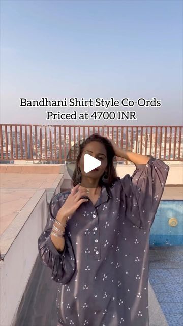 Bandhani Shirt, Explore Outfit, Bandhani Print, Outfit Plus Size, Inclusive Fashion, Oversized Outfit, Handmade Tote, Co Ords, Oversized Style