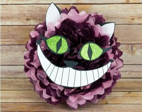 Tissue Paper Pom Poms Diy, Party Paper Flowers, Disney Themed Classroom, Parade Ideas, Paper Pom Pom, Mad Hatter Party, Tissue Paper Pom Poms, Paper Pom Poms, Mad Hatters