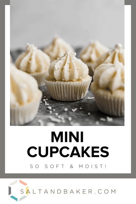 Mini Cupcakes Bridal Shower Mini Cupcakes Ideas, Mini Wedding Cake Cupcakes, Tea Party Mini Cupcakes, Best Mini Cupcakes, Easy Mini Cupcake Recipe, Filled Mini Cupcakes, Mini Cupcakes For Wedding, Best Mini Cupcake Recipe, Mini Cupcake Decorating