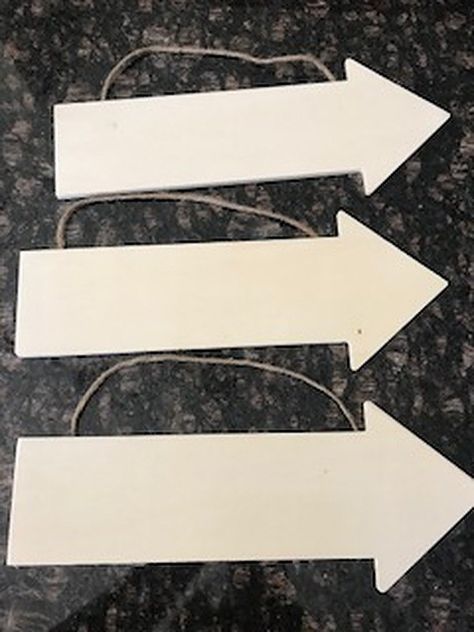 Diy Arrow Signs, Arrow Decor Ideas, Arrow Signs Diy Wood, Arrow Crafts, Arrows Diy, Wooden Arrow Sign, Dollar Tree Wedding, Decorating With Sticks, Wood Arrow