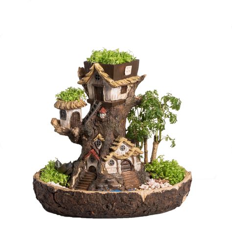 Gnome tree stump house