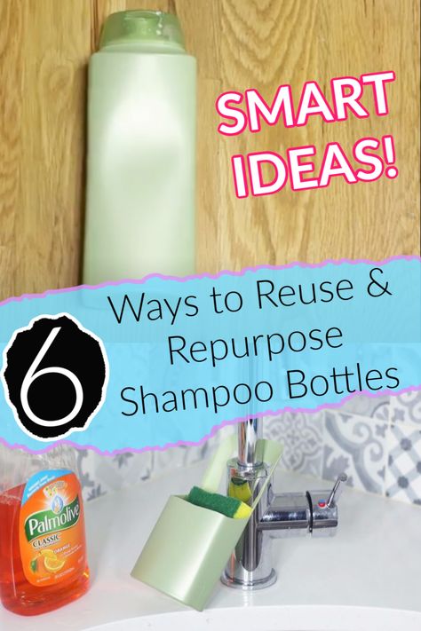 Shampoo Bottle Diy, Diy Recycle Plastic, Bedroom Craft Room, Detergent Container, Recycling Storage, Upcycle Plastic, Lotion Containers, Cardboard Storage, Decor Makeover