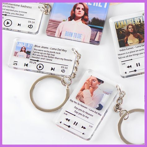 Lana Del Rey custom lyrics keychain Keychain With Photo, Spotify Plaque, Bff Keychain, Song Plaque, Picture Keychain, Deployment Gifts, Couples Keychains, Music Teacher Gifts, Favorite Lyrics