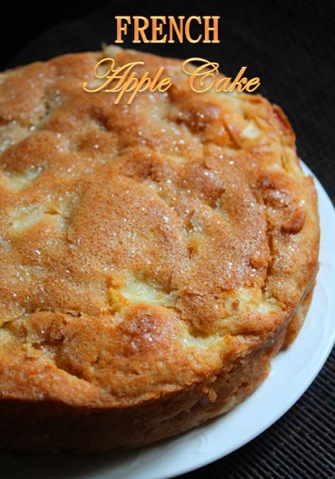 Classic Apple Cake | French Apple Cake Recipe French Apple Cake Recipe, German Apple Cake, French Apple Cake, Apple Cake Recipe, French Recipe, Zucchini Cake, Apple Crisp Recipes, Apple Cake Recipes, Apple Desserts