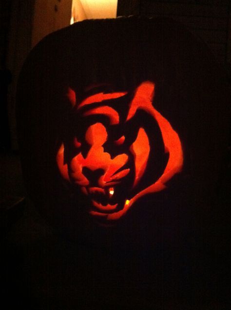 My Bengal Tiger Tiger Pumpkin, Pumpkin Carving Ideas, Fruit And Vegetable Carving, Vegetable Carving, Bengal Tiger, Carving Ideas, Jack O Lantern, Pumpkin Carving, Carving