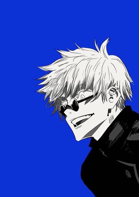 Gojo Satoru Fanart, Gojo Fanart, Jujutsu Kaisen Fanart, Sketch Instagram, Megumi Fushiguro, Hunter Anime, Manga Artist, Digital Art Design, Gojo Satoru