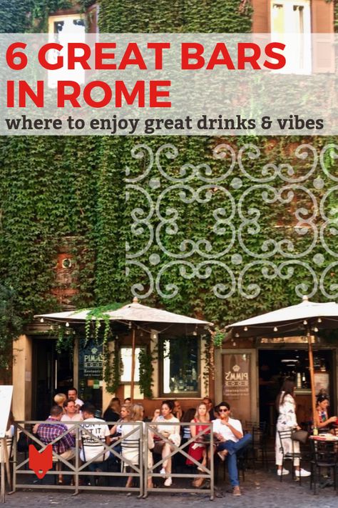 Bars In Rome Italy, Best Cafes In Rome, Rome Bars, The Colosseum Rome, Coffee And Pastries, Travel Rome, Italy Beach, Italy Trip Planning, Rome Food