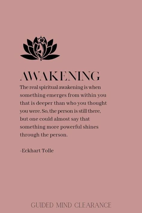 Eckart Tolle, Eckhart Tolle Quotes, Spiritual Awakening Quotes, Motivation Positive, Awakening Quotes, Eckhart Tolle, New Energy, Spiritual Healing, Spiritual Journey