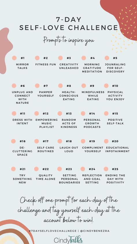 We share a self love challenge where you choose the strategy that works best for you. Embracing self-love is to embrace your significance as a unique individual. We share about the healing power of love and the foundation for relationships. Practicing self-love is not merely a trend; it’s an act of deep personal affirmation. It isn’t about being narcissistic or self-absorbed; it’s about acknowledging and valuing your existence. Save this pin to try this 7 day self love challenge! Self Love Challenge, Practicing Self Love, Self Absorbed, Positive Mental Health, Inspirational Speaker, Love Challenge, Mental Health Services, Power Of Love, See Yourself