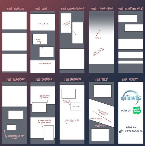 @littlebobler: In todays stream we talked aout giving out some assets on how to panel in scroll format, so here they are. Webtoon Template Layout, Webtoon Panels, Ghostbusters Equipment, Novel Tips, Comic Reference, Manga Ideas, Comic Book Template, Comic Book Layout, Perspective Drawing Lessons