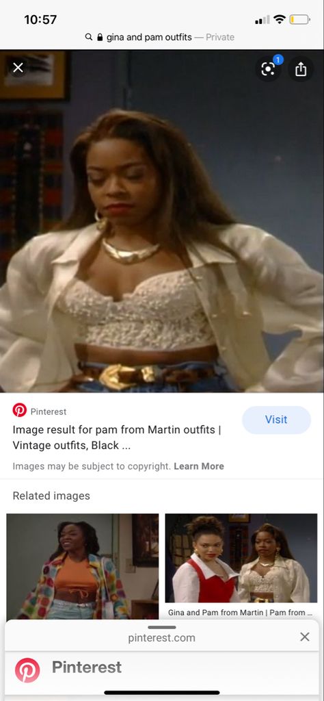 Pam Martin Outfits, Martin Pam Outfits, Movie Outfits Black Women, Pam Martin Show Outfits, Pam From Martin Outfits, Pam Outfits Martin, Pam From Martin, 90s High Fashion, Throwback Outfits