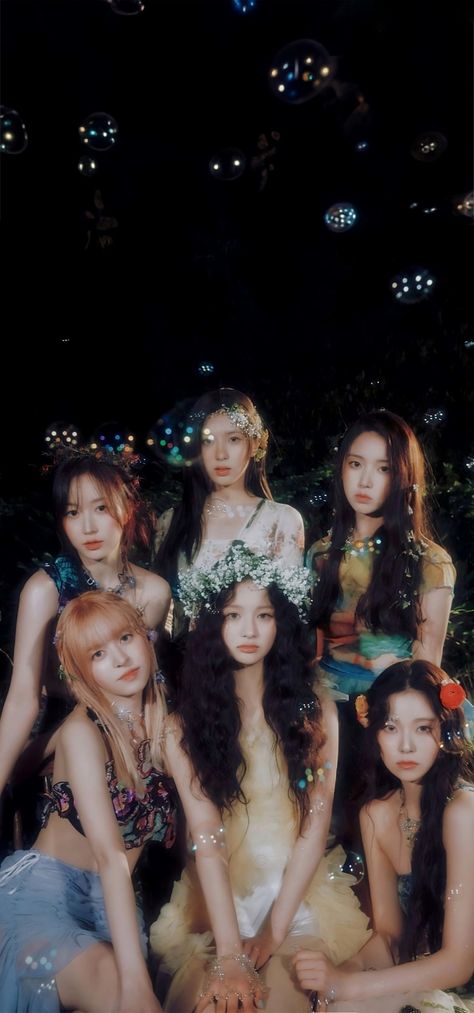 Nmixx Background, Nmixx Wallpaper Group, Nmixx Wallpaper Aesthetic, Nmixx Wallpaper Lockscreen, Nmixx Aesthetic, Nmixx Wallpaper, Midsummer Dream, Kpop Backgrounds, Star Background