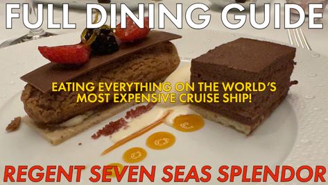 Interested in the dining onboard Regent Seven Seas ultra luxury cruise ship, Splendor? We recently sailed on the luxurious vessel and have a dining guide to share! Please subscribe for more information! https://www.youtube.com/@callingallports?sub_confirmation=1 Luxury Cruise Ship, Ultra Luxury, Seven Seas, Luxury Cruise, Subscribe For More, Please Subscribe, Cruise Ship