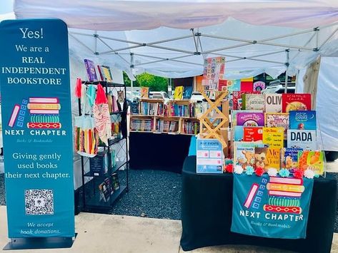 Next Chapter Books & Bookmobile, owned by Dawn, is an indie pop-up bookstore in Leander, TX, specializing in gently used books. The store offers affordable books, including fiction, nonfiction, YA, graphic novels, and children’s books, all at half the retail price. For current inventory, check the website or visit a pop-up event. Donations are welcome, with porch pickups available for convenience. Lioness Mobile Bookstore owned by Sarah Ambrus, partners with local businesses to bring books ... Book Store Pop Up, Pop Up Bookstore, Mobile Bookstore, Donate Books, Lovers Day, Pop Up Event, Indie Pop, Chapter Books, Graphic Novels