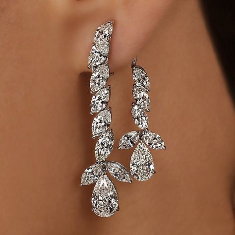 Liz Chandelier Diamond Earrings Diamond Earrings Tiffany, Earrings Tiffany, Inexpensive Jewelry, Diamonds Earrings, Tiffany Earrings, Walmart Jewelry, Gorgeous Jewelry, Stunning Jewellery, Fine Earrings